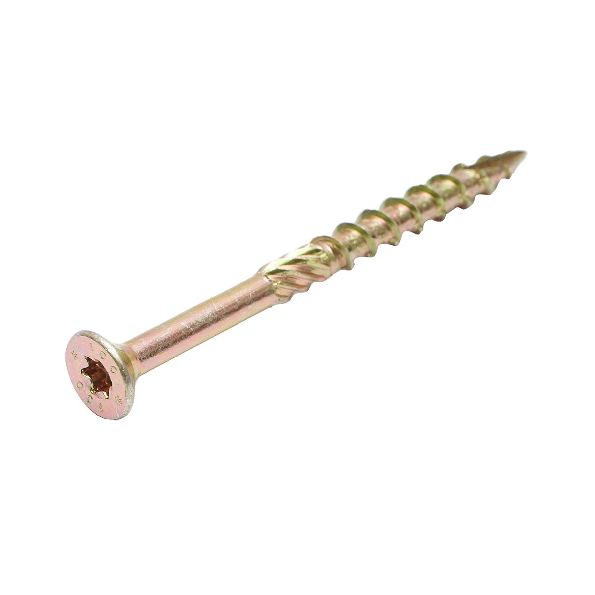 Surub pentru lemn autofiletant cu cap inecat 8x100mm tip torx TX40, 100 buc/cutie